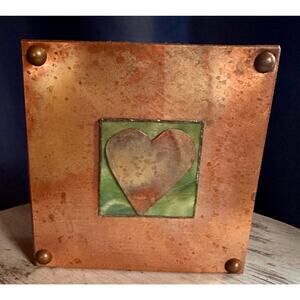 Handmade Copper Art from C.Lizzy , Copper Heart Art
